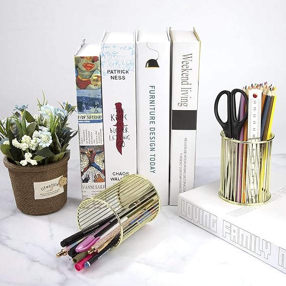 Makeup Brush Holder Pencil Cup Organizer for Office Home School - Dukaanwali