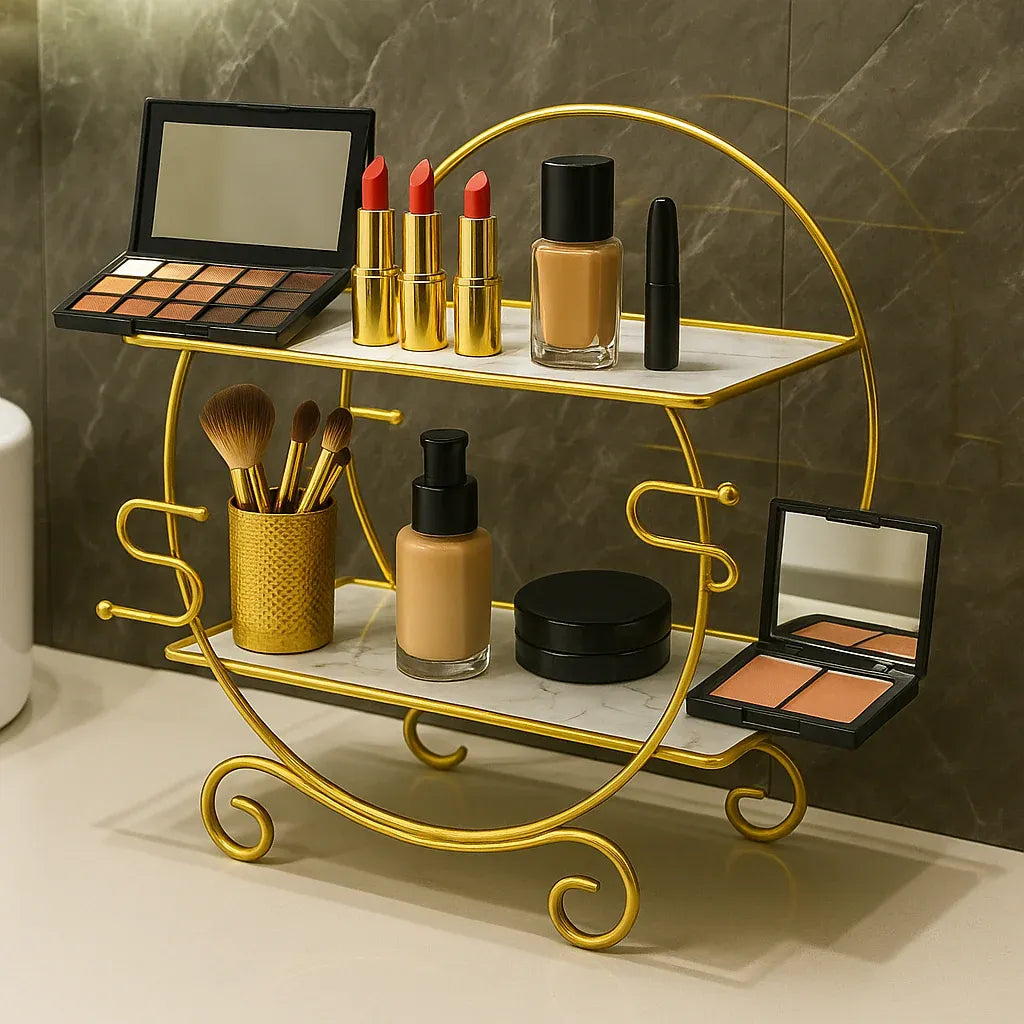 Multi-Use Countertop Organizer β Makeup, Kitchen & Vanity Storage