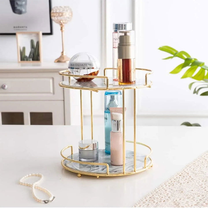2 tier Makeup Organizer - Dukaanwali