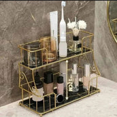 2 tier Modern Bathroom rack - Dukaanwali