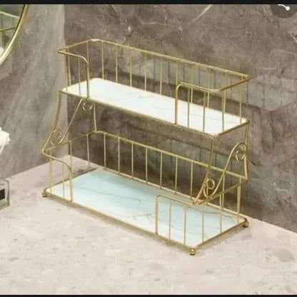 2 tier Modern Bathroom rack - Dukaanwali