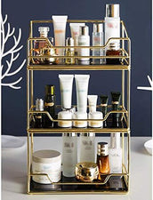 3 Tier Desktop Counter-top Organizer for Makeup and Vanity - Dukaanwali