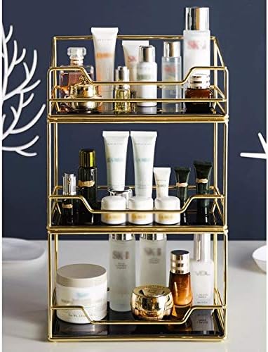 3 Tier Desktop Counter-top Organizer for Makeup and Vanity - Dukaanwali