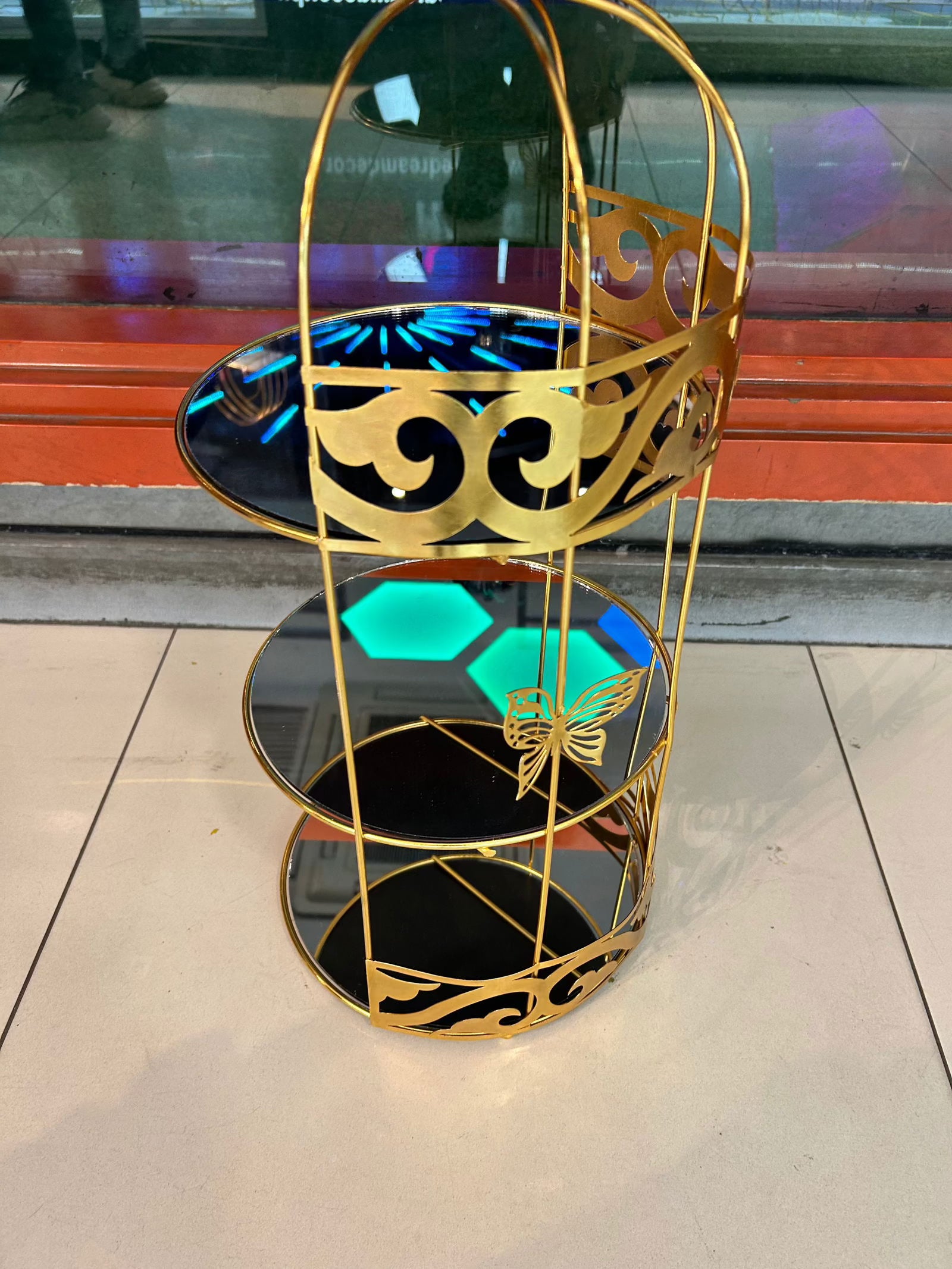 3 tier luxury bird cage Organizer - Dukaanwali