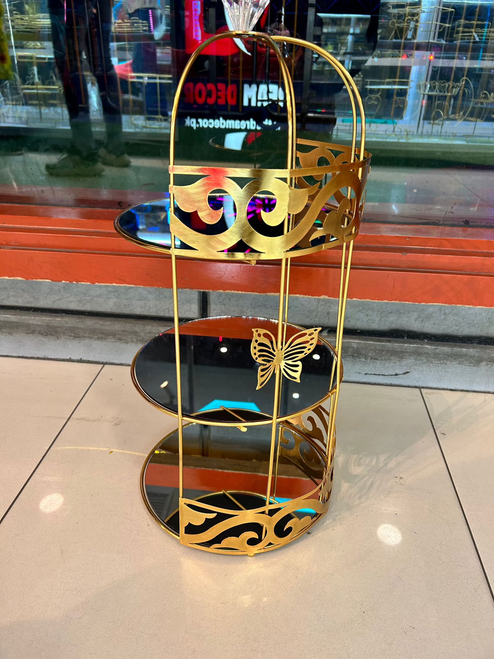 3 tier luxury bird cage Organizer - Dukaanwali