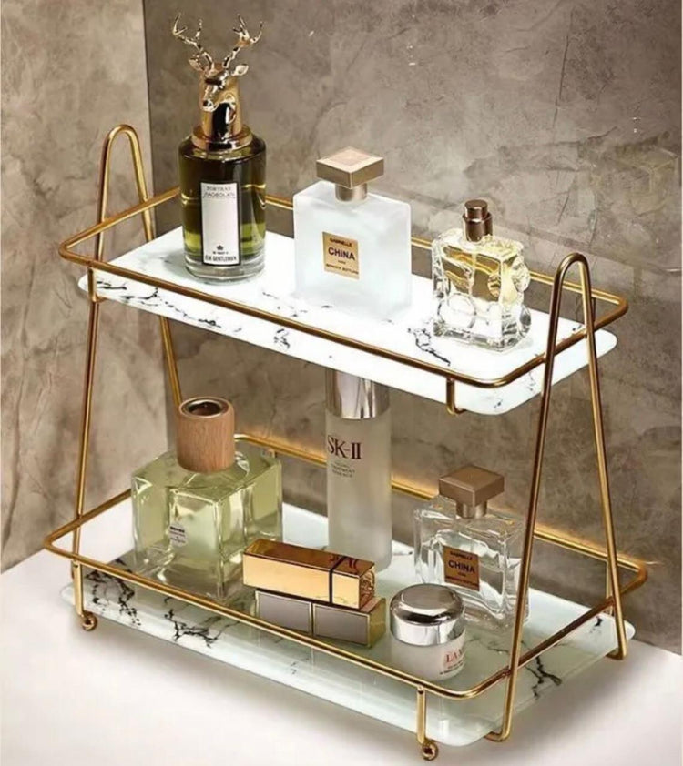 Acrylic makeup organizer for Desktop storage - Dukaanwali