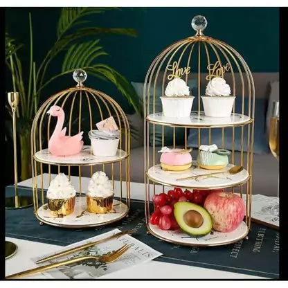 Birdcage Multi-Tier Storage Rack - Dukaanwali