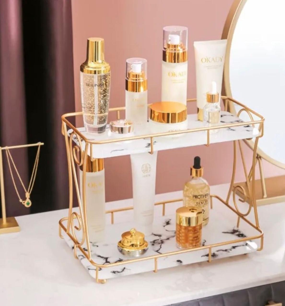 Double layers cosmetic or multi-purpose Organizer - Dukaanwali