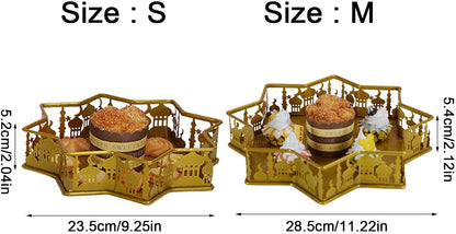 Eid Serving Tray Star Shaped Ramadan Tray - Dukaanwali
