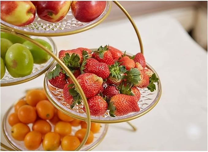 Fruit bowl serving bowl Fruit Storage Basket Bowl Holder Stand Fruit Tray Modern - Dukaanwali