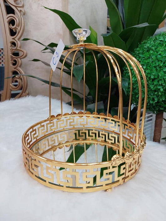Multi Layer round and square shaped birdcage organiser - Dukaanwali