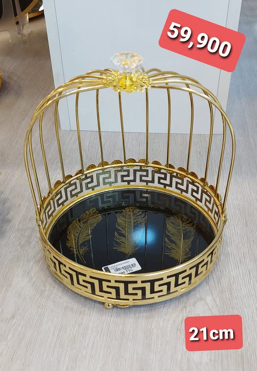 Multi Layer round and square shaped birdcage organiser - Dukaanwali