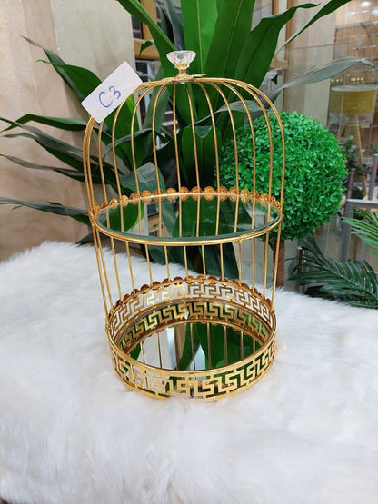 Multi Layer round and square shaped birdcage organiser - Dukaanwali