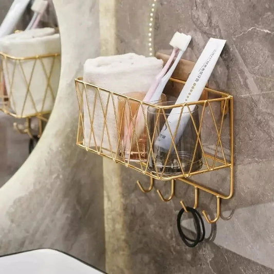 Multipurpose wall mounted Storage Rack - Dukaanwali