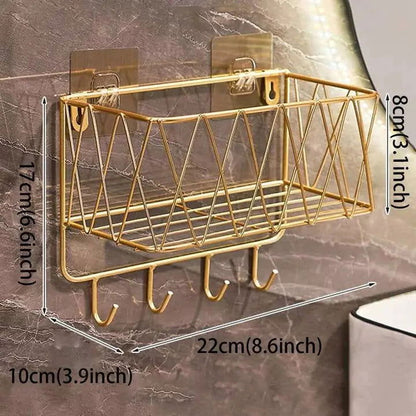 Multipurpose wall mounted Storage Rack - Dukaanwali