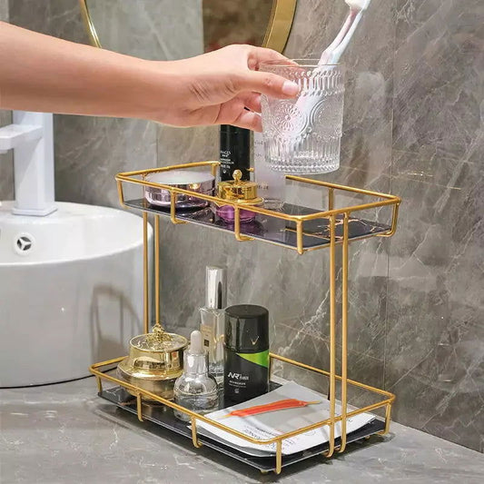 Nordic Cosmetic Organizer High End Metal Quality - Dukaanwali