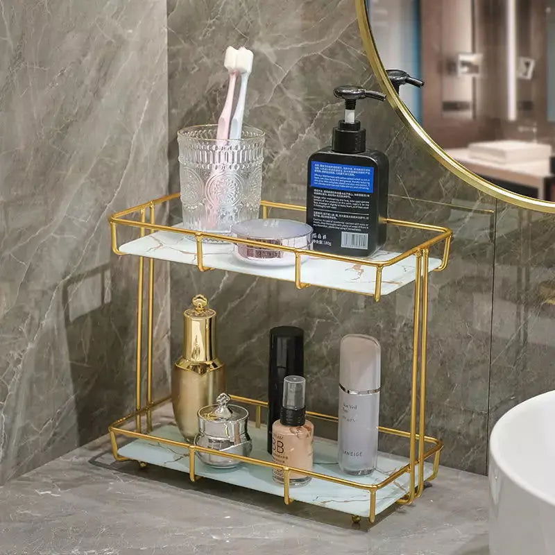 Nordic Cosmetic Organizer High End Metal Quality - Dukaanwali
