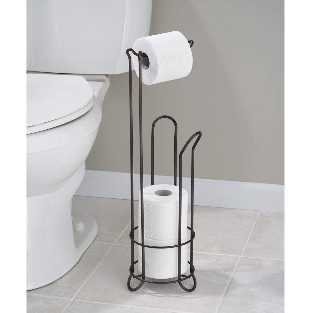 Toilet Paper Stand and Dispenser, Toilet Paper Roll Holder Stand
