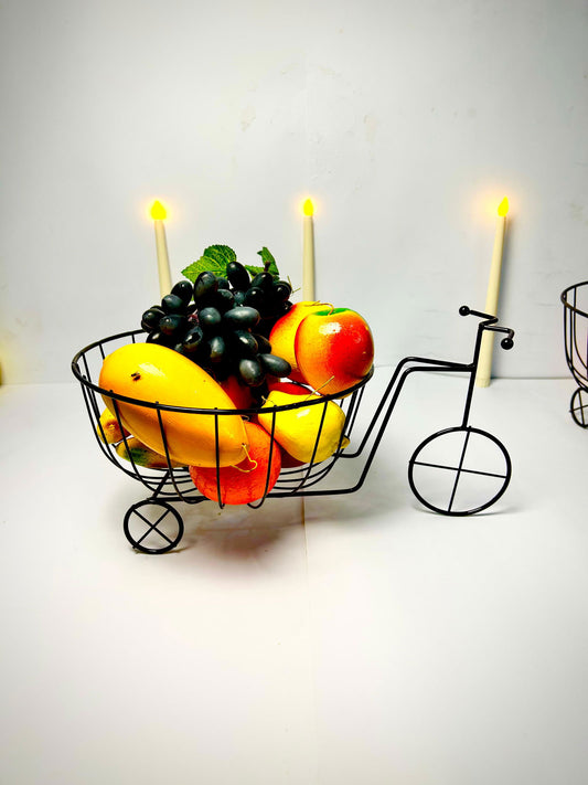 Tricycle Design Fruit Basket - Dukaanwali