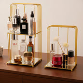 Dukaanwali 1 & 2 layer makeup stand organizer for dressing table