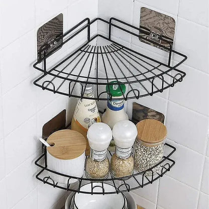 Triangle Corner Shower Rack, Household Corner Stadium Organizer